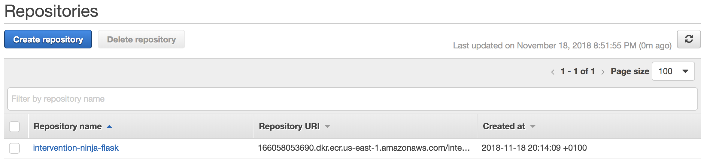 AWS ECS Repository